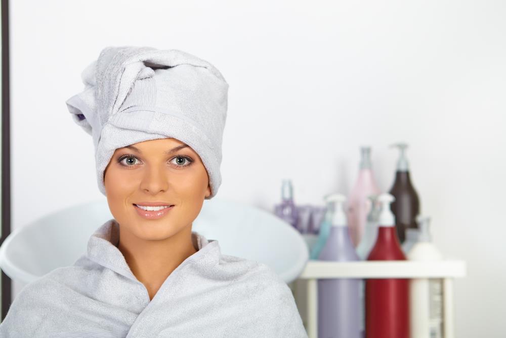 towel for wet hair