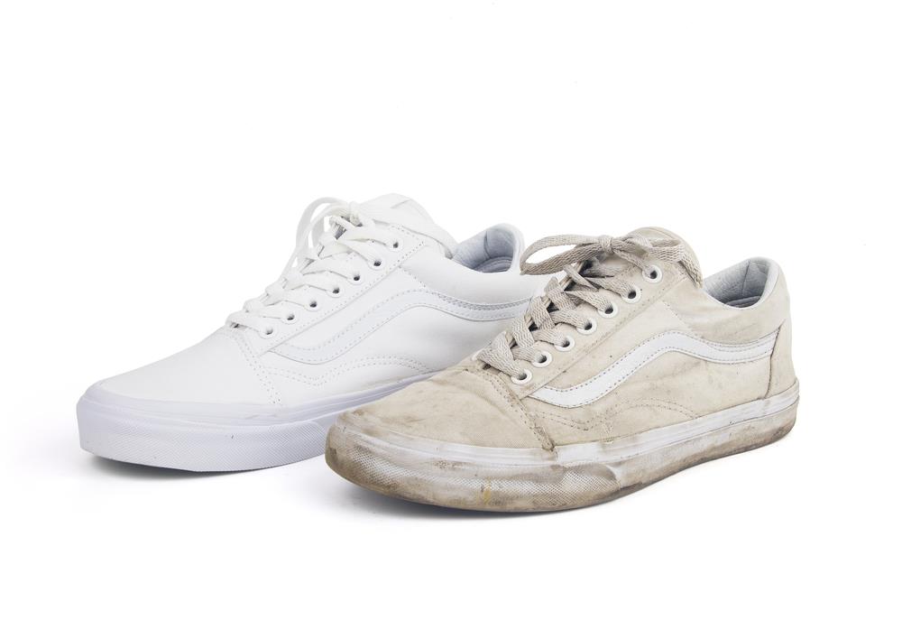 how to get white shoes white again